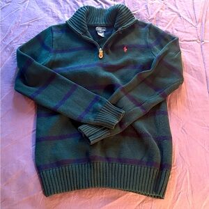 Polo by Ralph Lauren Cotton Quarter Zip Sweater